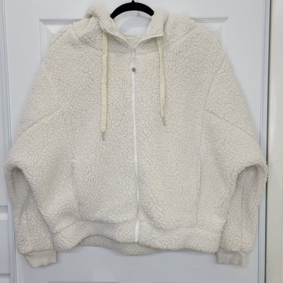 zella farrah hooded fleece jacket